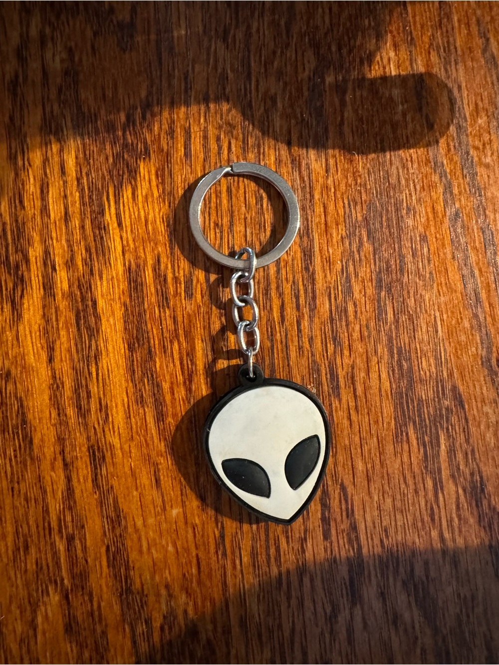 Brandy Melville alien keychain